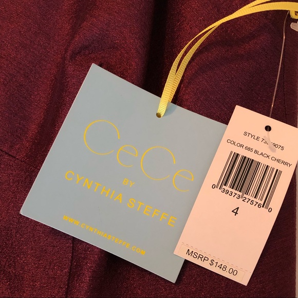 New with Tags Cece by Cynthia Steffe Dress - Sz 4 - Picture 4 of 4